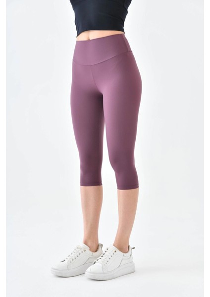 Yüksek Bel Toparlayıcı Diz Altı Kapri Tayt Capri modelleri
