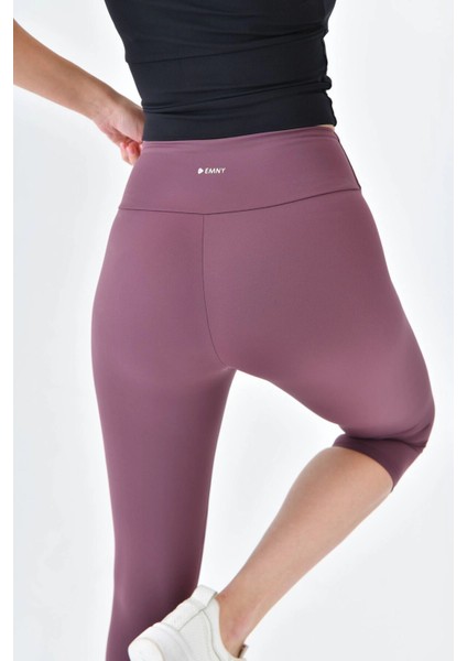 Yüksek Bel Toparlayıcı Diz Altı Kapri Tayt Capri fırsatları