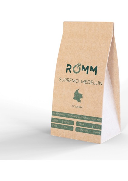 Supremo Medellin Filtre Kahve 250 gr fiyatları
