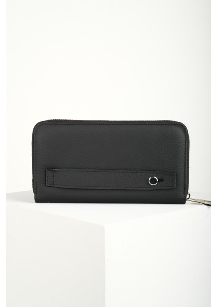 Tokyo Floter Black Deri Telefon Cüzdanı