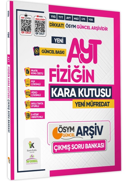YKS-TYT-AYT Fizik Kimya Biyolojinin (Fkb) Kara Kutusu Konu Ö. D.çözümlü Soru Bankası Paket Set indirimleri