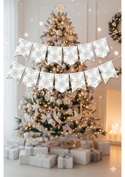 Yılbaşı Kar Tanesi Uzar Süs