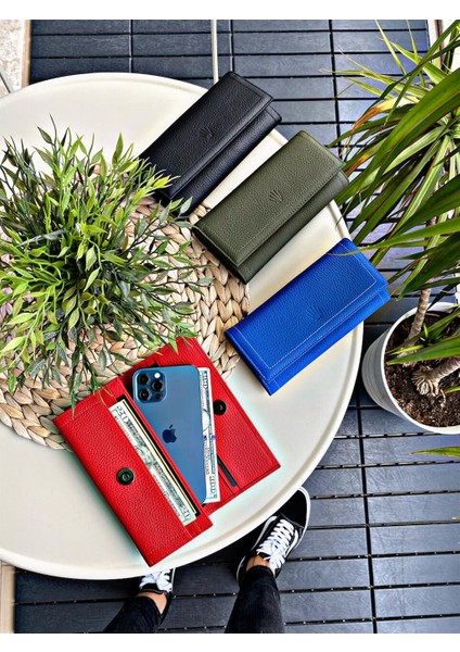 Marco Blue Deri Telefon Cüzdanı fırsatları