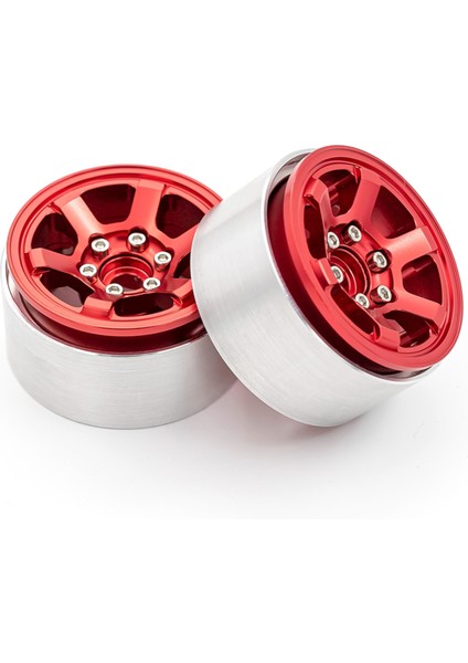 Alüminyum Alaşım Jant Beadlock 1.9 In Jantlar Hub 4 Adet Yedek 1/10 Trx4 Eksenel SCX10 90046 SCX10 Iıı AXI03007 AXI03003 Rc Araba (Yurt Dışından) fiyatları