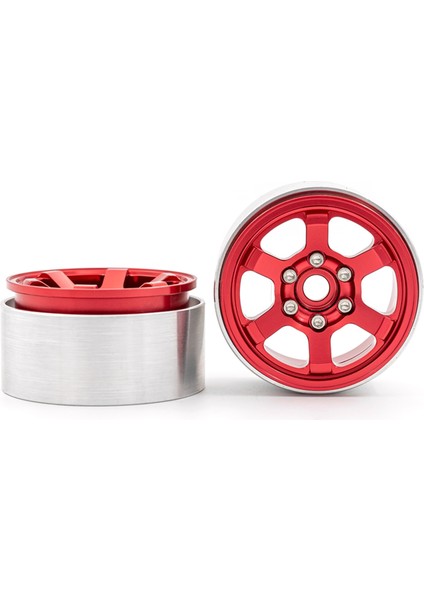Alüminyum Alaşım Jant Beadlock 1.9 In Jantlar Hub 4 Adet Yedek 1/10 Trx4 Eksenel SCX10 90046 SCX10 Iıı AXI03007 AXI03003 Rc Araba (Yurt Dışından) modelleri
