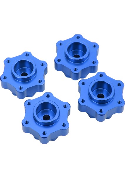 2 Çift Rc Alüminyum 5mm Genişletilmiş Tekerlek Altıgen Adaptör Dönüştürücü Losı Lmt 4WD Katı Aks 1/8 Monster Truckblue (Yurt Dışından) modelleri