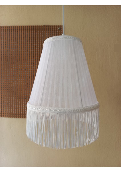 Beyaz Organze Avize M-0076 Yatak Odası Çocuk Odası Genç ve Bebek Odası Avize Aydınlatma Sarkıt fiyatları