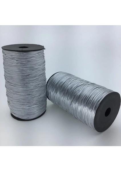 500 Metre Simli Monofil Ip, Paketleme Ipi, Süsleme Ipi, Dekoratif Ip