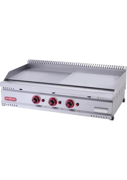 Pg-80-Y 600 Seri Yarı Oluklu Izgara, 80X60 Cm, Doğalgazlı