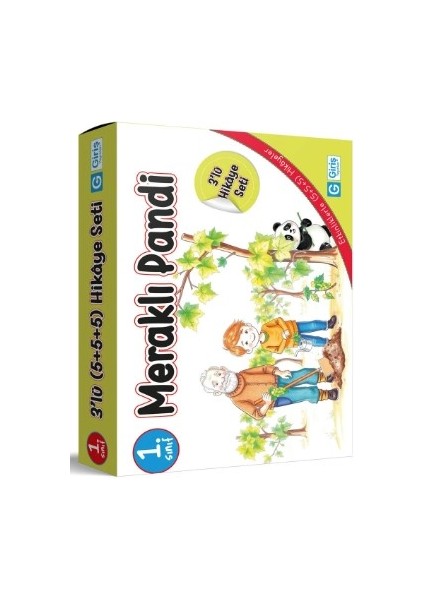 Giriş Yay.1.sınıf Meraklı Pandi 3'lü Hikaye Seti
