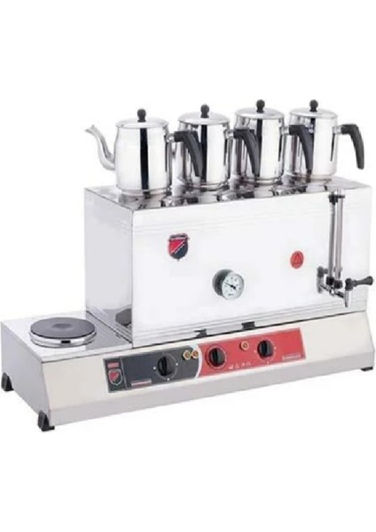 2083 Çay Ocağı, Kaynaklı, Elektrikli, 58 Litre, Paslanmaz