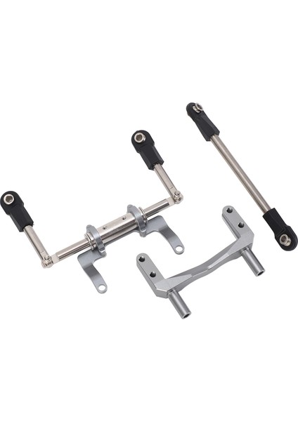 1/10 Rc Servo Montaj Hidrolik Direksiyon Bağlantı Alüminyum Alaşımlı Hafif Ayarlanabilir Sönümleme SCX10 Modelleri Ti Renk (Yurt Dışından) modelleri