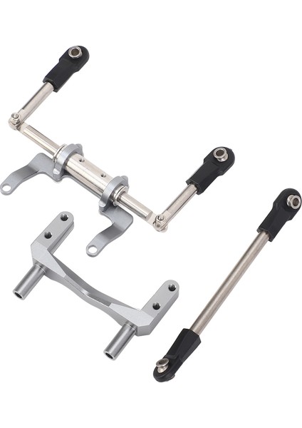 1/10 Rc Servo Montaj Hidrolik Direksiyon Bağlantı Alüminyum Alaşımlı Hafif Ayarlanabilir Sönümleme SCX10 Modelleri Ti Renk (Yurt Dışından) fırsatları