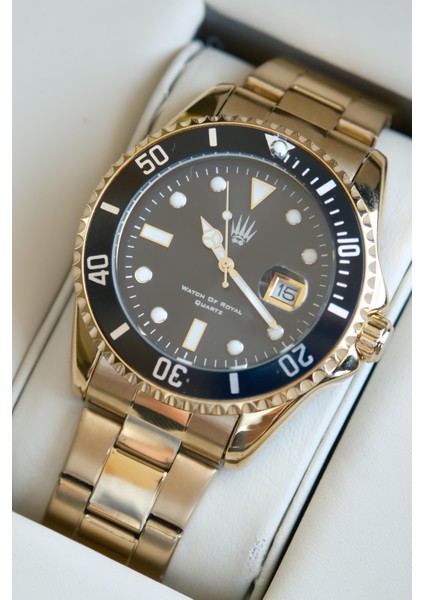 Richard Gold Black Çelik Kol Saati