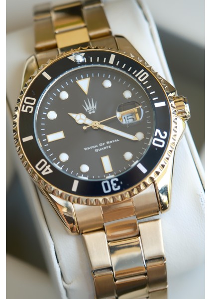 Richard Gold Black Çelik Kol Saati