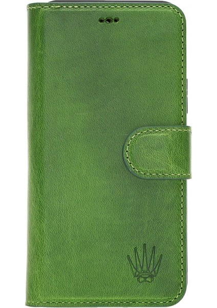 MAGIC WALLET IPHONE 11 PRO YEŞİL CUZDAN + KILIF