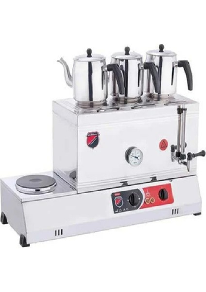 2082 Çay Ocağı, Kaynaklı, Elektrikli, 33 Litre, Paslanmaz