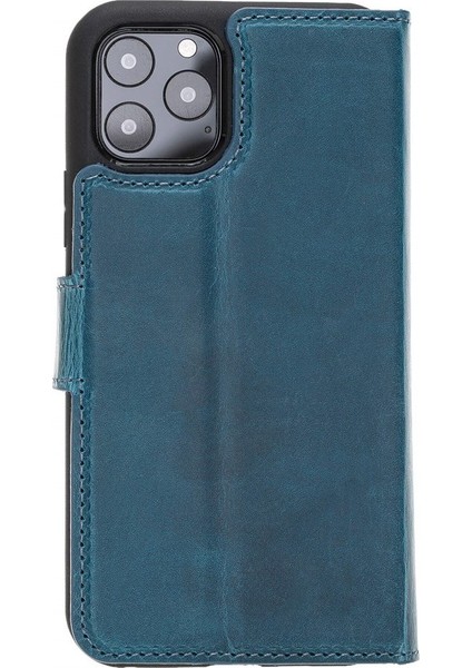 MAGIC WALLET IPHONE 11 PRO TURKUAZ CUZDAN + KILIF