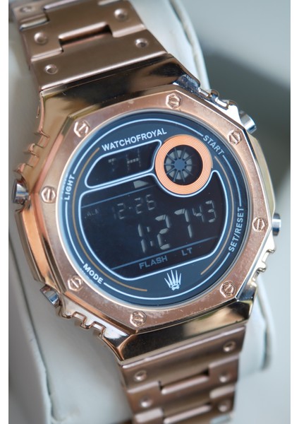 LED WOX ROSE GOLD KOL SAATİ fırsatları
