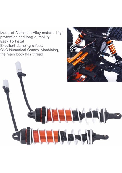 Rc Arka Amortisör Alüminyum Alaşımlı Amortisör Rc Damperi Zd Yarış DBX07 1/7 Rc Araba (Yurt Dışından)