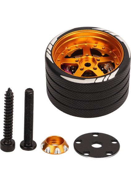 Rc Verici Direksiyon Alüminyum Alaşımlı Tetik Tek Elle Kontrol Adaptörü Flysky Nb4 Rc Araba Denetleyici Altın (Yurt Dışından)