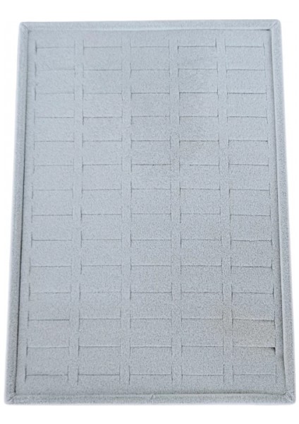 Organizatör Gri Süet Tabla 70 Li Batırmalı 17X24 cm fiyatları