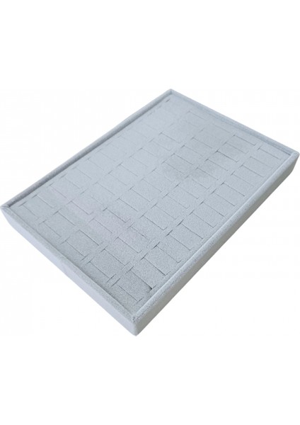 Organizatör Gri Süet Tabla 70 Li Batırmalı 17X24 cm modelleri