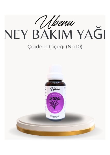 Ney Bakım Yağı – Çiğdem Çiçeği (No.10)