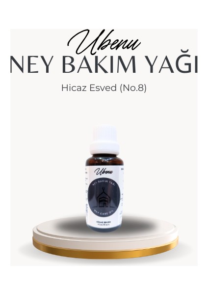 Ney Bakım Yağı – Hicaz Esved (No.8)