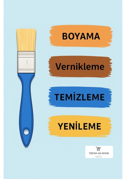 Lüks Ince Kestirme Fırçası No: 1