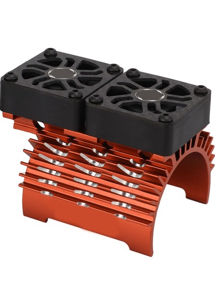 40‑42MM Fırçasız Motor Soğutma Fanı Çift Motorlu Isı Emici Radyatör 1/8 Uzaktan Kumandalı Araba Turuncu (Yurt Dışından) indirimleri