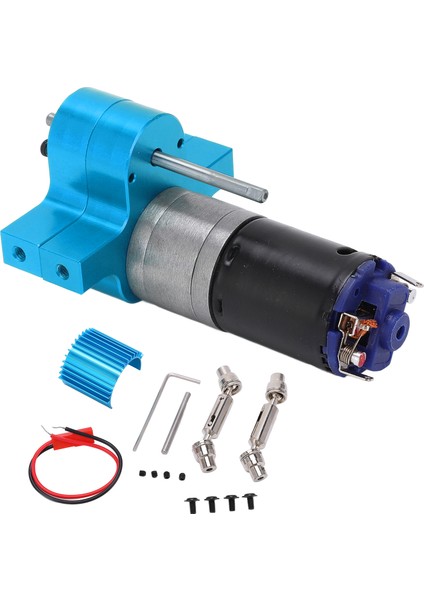 Wpl B1 B‑1 C14 C‑14 1/16 Askeri Kamyon Mavi Için 370 Motorlu Metal Şanzıman Vites Kutusu (Yurt Dışından)