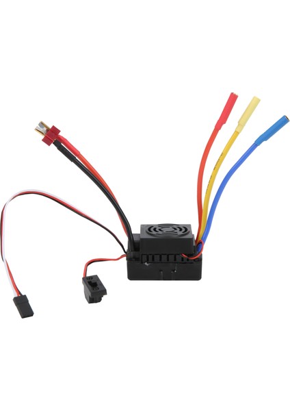 60A Su Geçirmez Fırçasız Esc Elektrikli Hız Kontrol Cihazı SCX10 1/10 Rc Araba Modelt Fişi (Yurt Dışından)