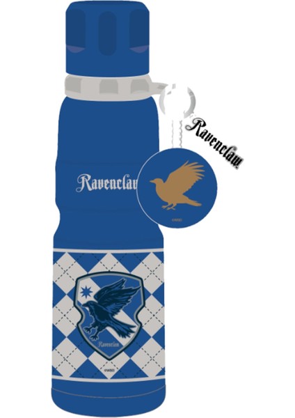 Harry Potter Lisanslı Charmlı Termos 600 ml - Ravenclaw modelleri