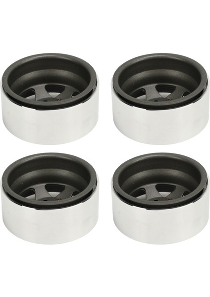 4 Adet Beadlock Jant Ofset-8.9 mm Metal Derin Çanak Tekerlek Göbeği Jantlar Eksenel SCX10 90046 1.9 Inç Gri (Yurt Dışından) indirimleri