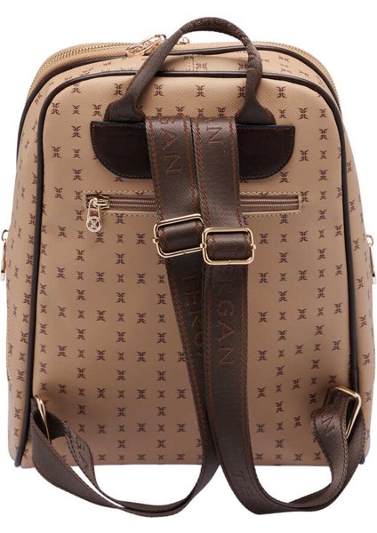 Taba Print Kadın Sırt Çantası - S1SR00079606-T2E