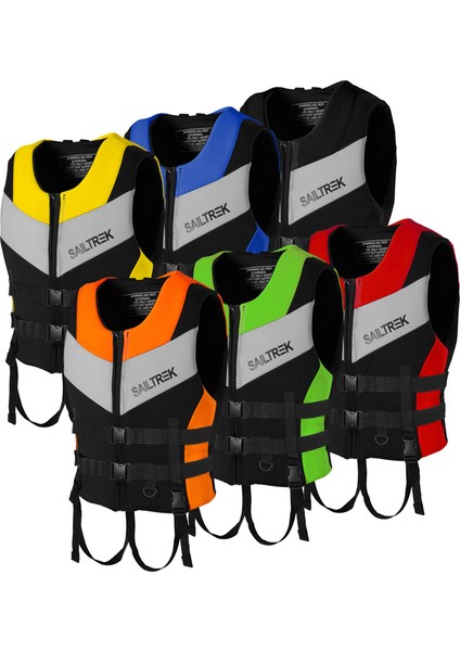 Neopren Can Yeleği Su Sporları Balıkçılık Kayaking Botla Yüzme Güvenlik Can Yeleği (Yurt Dışından) indirimleri