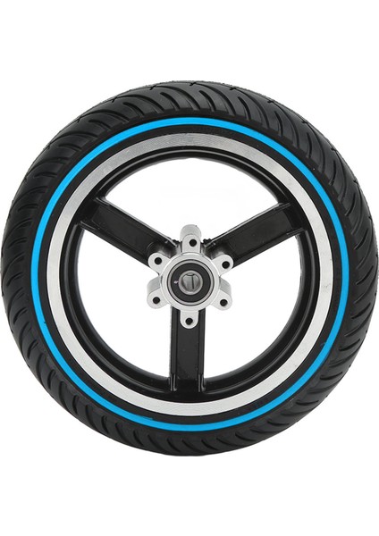 Lyh L002 8.5 Inç Petek Ön Tekerlek Göbeği Elektrikli Scooter Ön Lastik Yedek Parçaları Kugoo M4 Scooter Mavi (Yurt Dışından)