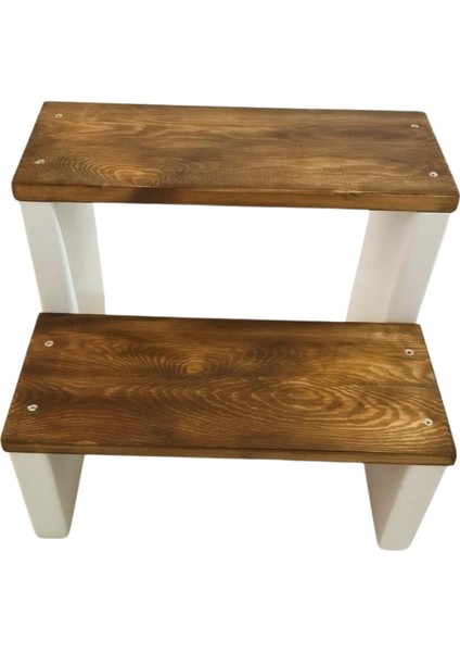 Iki Basamaklı Ahşap Tabure modelleri