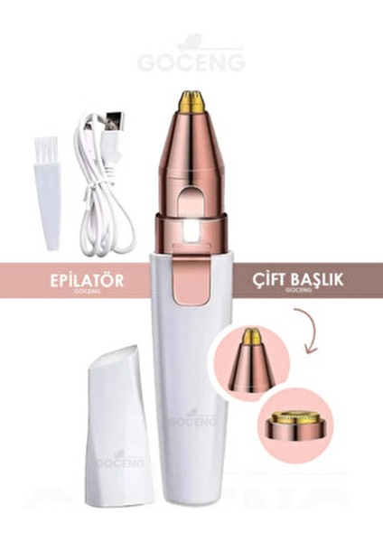 Yüz Temizleyici Tüy Epilasyon Aleti