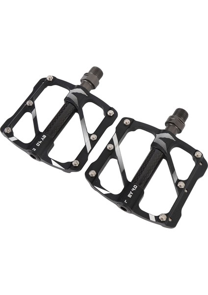 1 Çift Bisiklet Pedalları Alüminyum Alaşımlı Genişletilmiş Kaymaz 3 Rulman Düz Pedal Değiştirme Dağ ve Yol Sürme Için Siyah (Yurt Dışından) fırsatları