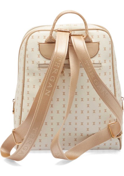 Bej Print Kadın Sırt Çantası - S1SR00079606-U4A