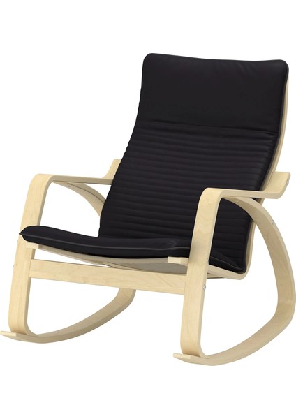 Poäng Sallanan Koltuk Knisa Siyah Huş