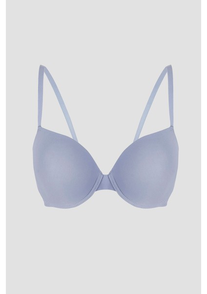 Gri Latina Hafif Destekli Sütyen