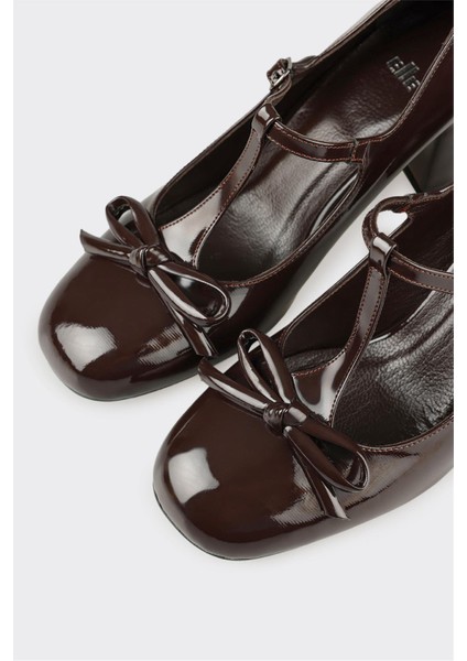 Kahve Kadın Orta Topuk Ayakkabı fırsatları