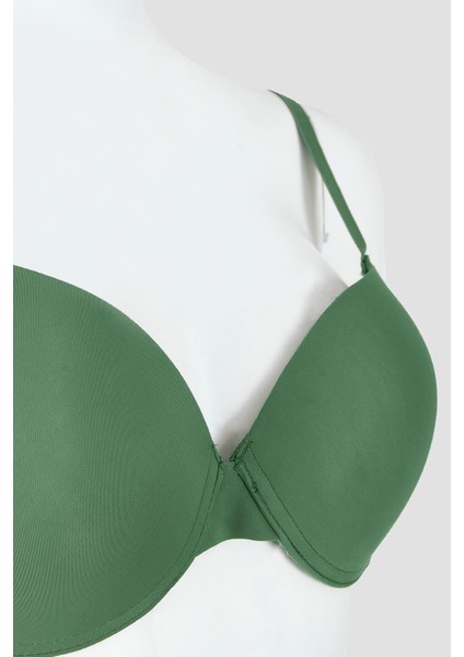 Haki Latina Hafif Destekli Sütyen modelleri