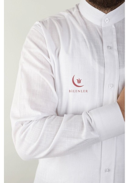 Erkek Battal Keten Gömlek modelleri