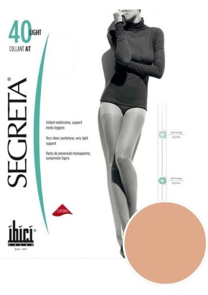 Prestige Light 40 Külotlu Dinlendirici Çorap - Açık Ten - 4