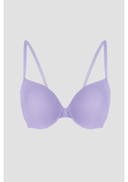 Lila Latina Hafif Destekli Sütyen