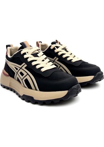 25K501-2 Erkek Bağcıklı Kalın Taban Sneaker Ayakkabı fırsatları